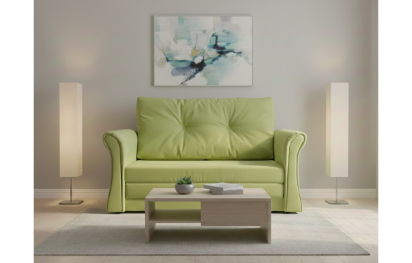 Sofa Hania jasnozielona z funkcją spania